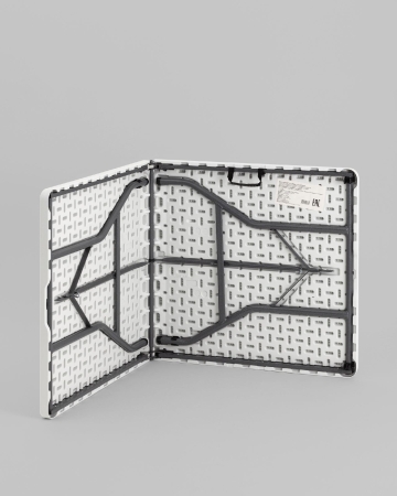 Стол складной чемодан 152*74*74 белый