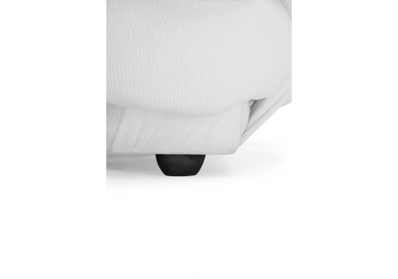 Банкетка Akura-П белый велюр