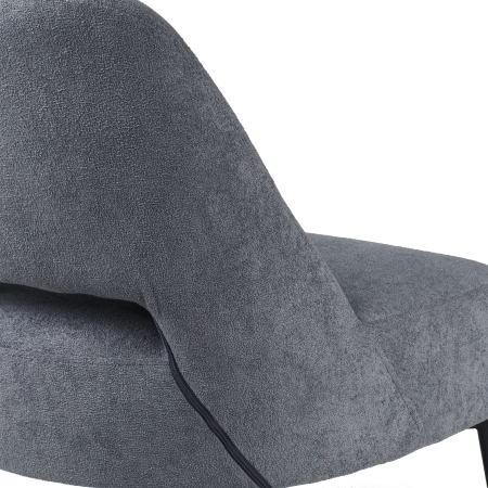 Кресло Лукас темно-серый букле MOSS 996
