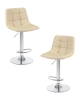 Набор 2 шт Стул барный TAILOR, кремовый