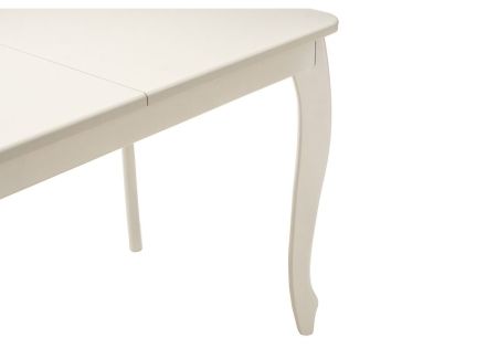 Деревянный стол Амато молочный