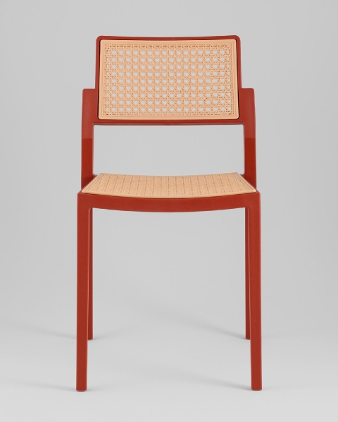 Стул пластиковый Milto красный Стул пластиковый Milto красный