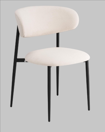 Стул Килиан велюр молочный