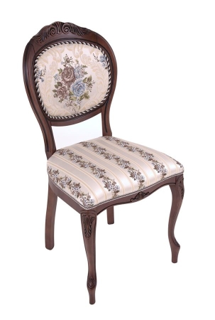 Стул С16 (тон 317) темно-коричневый, патина черная