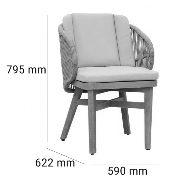 Комплект деревянной мебели Tagliamento Mali Комплект деревянной мебели Tagliamento Mali