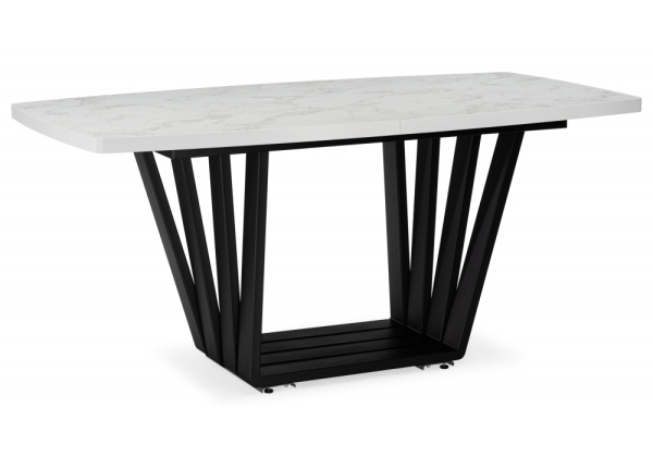 Стол деревянный Эудес 160(205)х90 сабия, черный Стол деревянный Эудес 160(205)х90 сабия, черный