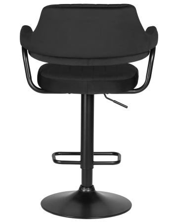 Стул барный CHARLY черный велюр MJ9-101