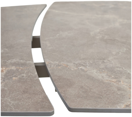 Стол BALDE 140 MATT LATTE STONE SOLID CERAMIC, TAUPE