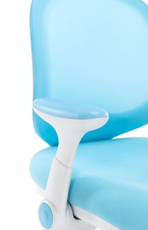 Детское кресло Kids 102 ткань голубой