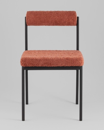 Стул обеденный Балла букле коралловый