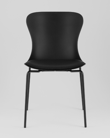 Стул Shaya с подушкой пластик черный