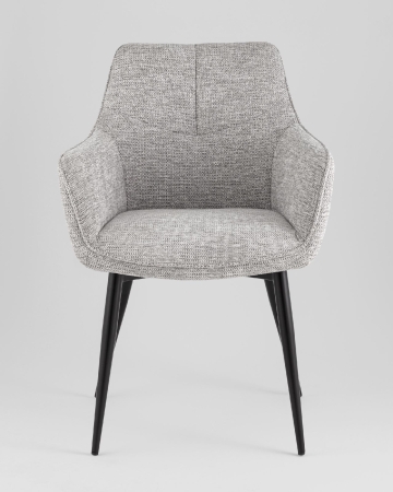 Стул обеденный Lynet рогожка светло-серый