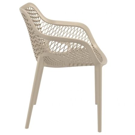 Кресло пластиковое Air XL бежевое