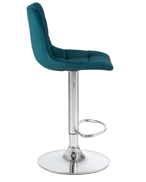 Набор 2 шт Стул барный TAILOR, морской волны велюр (MJ9-99)