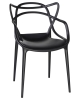 Набор 4 шт Стул обеденный MASTERS, черный (B-03)