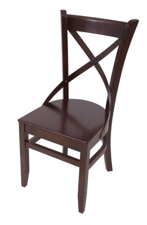 Стул "Hugo" твердый, темный тон