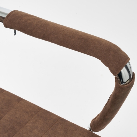 Кресло URBAN флок, коричневый, 6