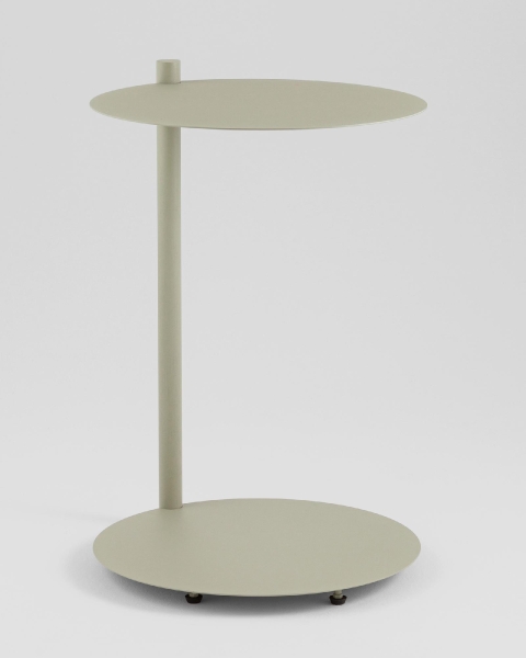 Журнальный столик Siara металл оливковый