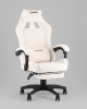 Кресло спортивное TopChairs MG-7019 букле белый фото в интернет-магазине Stoolmarket