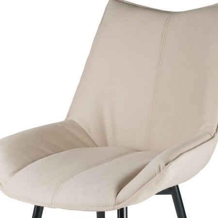 Стул для кухни Осло велюр бежевый velutto 18