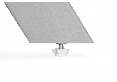 Керамический стол Вилли 140(200)х80 белый мрамор snow white, серый