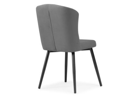 Стул Алиссум велюр velutto 12, черный Стул Алиссум велюр velutto 12, черный