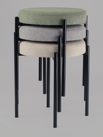 Табурет Maso букле бежевый MOSS130