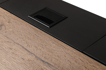 Стол рабочий Loft дуб табак, графит