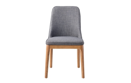 Стул Y1711A серый JX215-29, орех