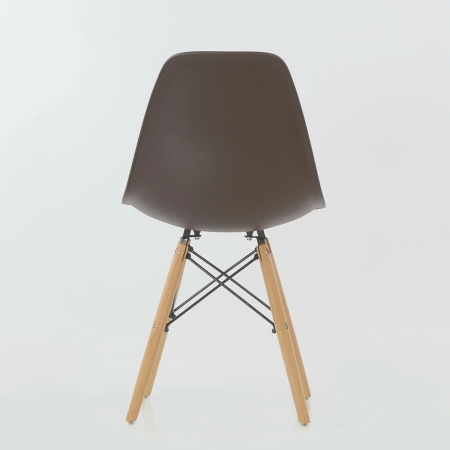 Стул Eames style темно-коричневый