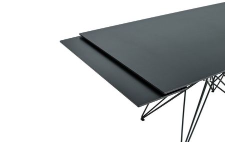 Стол T 041 (140) камень черный матовый