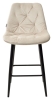 Полубарный стул YAM G062-03 светло-бежевый велюр (H=65cm)