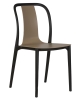 Стул обеденный ADAM черный, бежевый