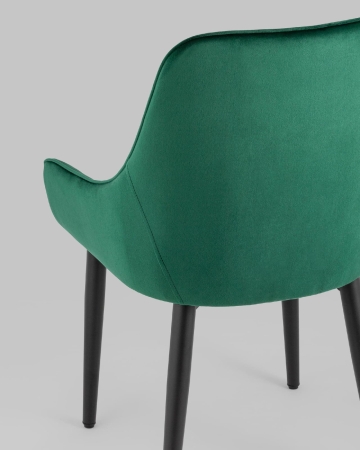 Стул Диана велюр изумрудный
