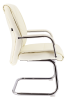 Кресло для посетителей Kent CF экокожа кремовый
