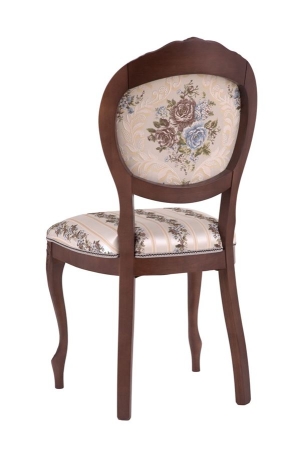 Стул С16 (тон 317) темно-коричневый, патина черная