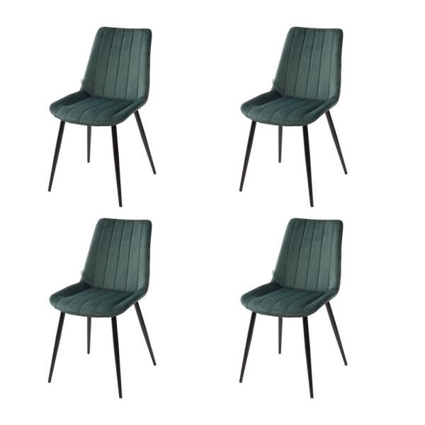 Стул FLIP лесная зелень велюр G108-65 Стул FLIP лесная зелень велюр G108-65
