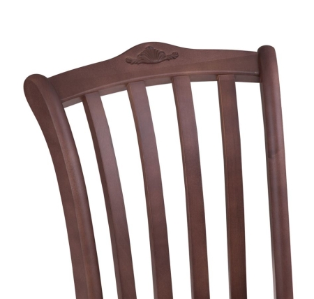 Стул Ланна С7а тон 317 темно-коричневый, ткань Вивальди ромб 05