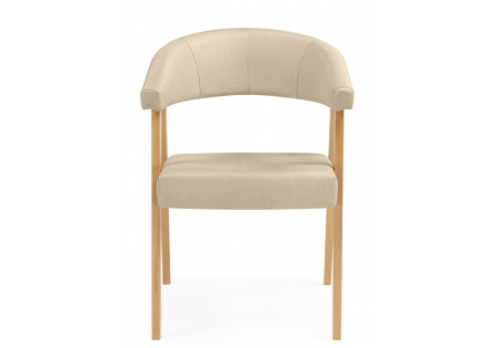 Стул деревянный Невада 2 натуральное дерево, ткань 135