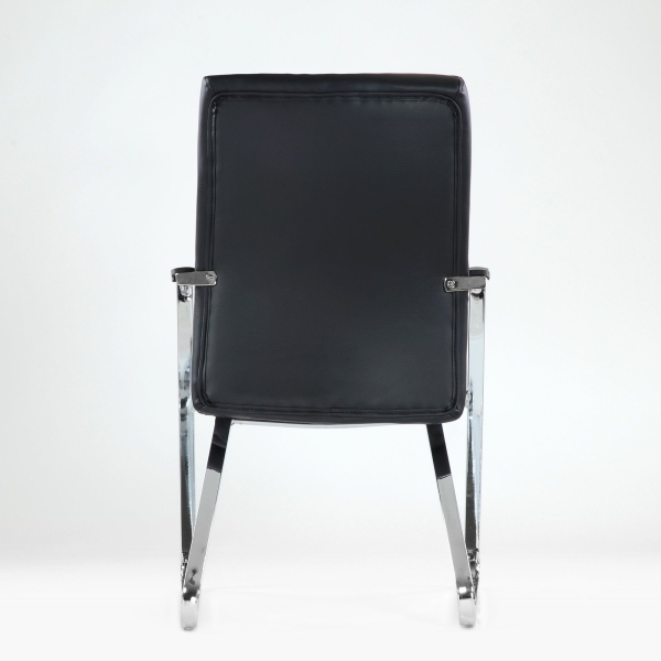 Кресло для посетителей K-25 черное