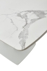 Стол ALATRI 120 GLOSS STATUARIO WHITE SINTERED STONE, WHITE