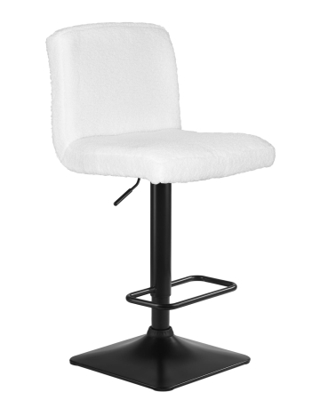 Стул барный LEO белый букле Стул барный LEO белый букле