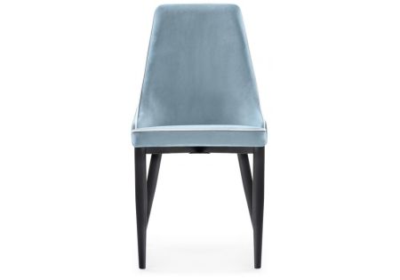 Стул Kora 1 светло-синий, белый, черный