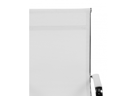 Офисное кресло Reus белая сетка, хром