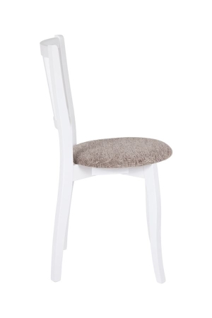 Стул Сальст тон 304 белый, ткань Лайн белый