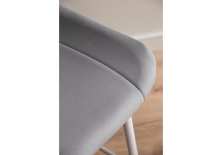 Барный стул Седа 360 светло-серый (zd 960), белый np