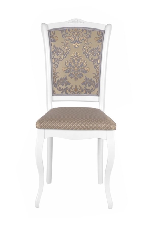 Стул Константа тон 304 белый, ткань Агата синяя, компаньон