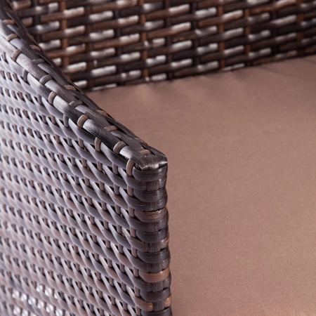 Лаундж сет 210013 А серый, ткань и дерево, мягкое сиденье, с подлокотниками