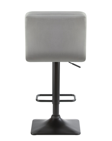 Набор 2 шт Стул барный DOMINIC, серый велюр (MJ9-75)