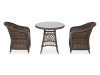 "Эспрессо–80 R" обеденная группа плетеная, цвет коричневый